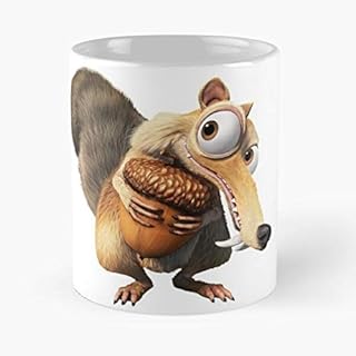 A cup with the design inspired by the film "Age Nut" The Squirrel.. Shop without compromise at DIAYTAR NIGERIA, where quality, affordability, and quick delivery coexist.