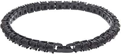 Golden tennis bracelets and black diamond bracelet for men.. Your ultimate shopping destination, DIAYTAR NIGERIA combines extensive selection with affordable shipping.