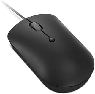 Mini wired mouse Lenovo 400 with USB-C port and 4 buttons for laptops and computers, adjustable 2400 dpi, for left or right hand, Gy51D20875, Black.. DIAYTAR NIGERIA: Bringing affordable shopping solutions with a diverse product catalog delivered nationwide.
