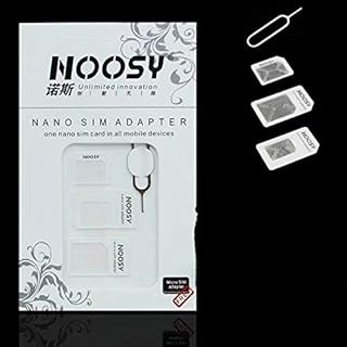 Nozi nano micro standard 3 in 1 SIM card adapter for all mobile phones and tablets.. Make shopping fun and stress-free with DIAYTAR Nigeria.
