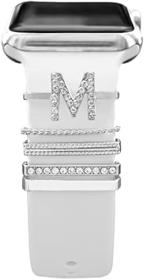 Watch accessories - Decoration for Apple 8 7 6 3 SE watch bracelet, Diamond jewelry accessories, charming accessories for Samsung/Huawei, 20/22 mm watch bracelet.. Affordable luxury and fast service — only on DIAYTAR Nigeria.