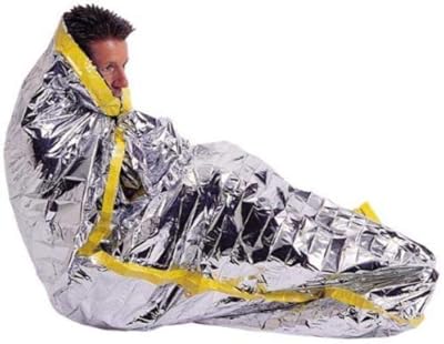 Sleeping cover in emergency survival mylar - pack of 2.. DIAYTAR NIGERIA: Bringing quality products to your doorstep at prices that won't break the bank.