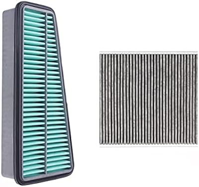 Air filter 2 -piece cabin filter for old Toyota Prado.. DIAYTAR NIGERIA: Where shopping meets satisfaction with affordable prices and prompt delivery services.