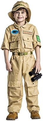 Zoo Dress Up America caretaker costume for boy, brown, 1-2 years (size: 61-66, height: 84-91 cm).. DIAYTAR NIGERIA connects you with what you need at prices you'll love, delivered within 8 days.