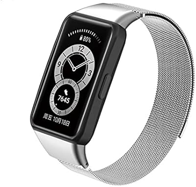 Dado Milano replacement bracelet compatible with Huawei Band 6, stainless steel strap strap.. DIAYTAR NIGERIA brings the marketplace to your home with budget-friendly prices and nationwide delivery.
