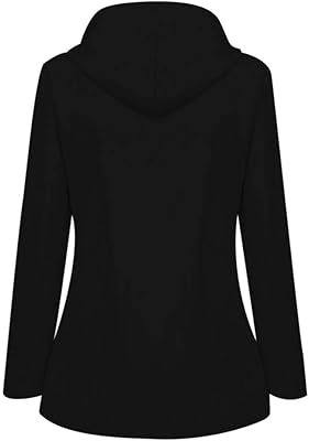 Waterproof windbreaker for women, long sleeves, fashion button, outdoor jacket, large size, hoodie waterproof coat.. DIAYTAR NIGERIA delivers affordability and convenience with every purchase, shipped within the week.