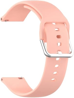 Aeruvami Flexible Silicone Watch Bracelet with quick clearance with multicolored silver clasp 22 mm compatible with Hi Solar LS05/LS05S/LS04.. Fast delivery, fair prices, and full variety — only on DIAYTAR Nigeria.