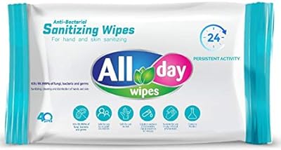 Antibacterial sterilizing wipes for daily use, 40 leaves for hand and skin cleaning.. DIAYTAR NIGERIA: The marketplace that brings affordable products to every Nigerian home in under 8 days.