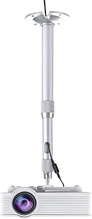 WONECT projector support [30-60 cm] Universal 360 -degree aluminum ceiling support, wall projector support for safety camera - Silver.. Discover the perfect shopping balance at DIAYTAR NIGERIA with competitive prices and prompt delivery.