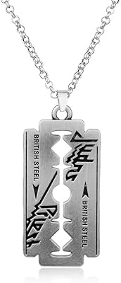Exhausted hip hop rock band judas priest blade in the shape of a metal pendant keystone men's keychain chaveiro jewelry.. Experience the joy of discovery with DIAYTAR NIGERIA's vast catalog and nationwide affordable delivery.