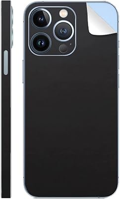 Soviguard adhesive sticker for iPhone 14 Pro Max with complete and precise cover from one edge to another (matt black).. Shop with confidence at Nigeria's leading affordable e-commerce platform with reliable delivery services.
