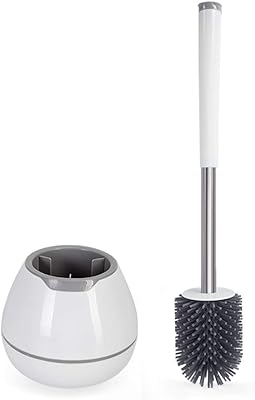 BOOK BOM TOWER BROSS BROSS, Set of bathroom cleaning brushes in antibacterial silicone hair with tweezers - White.. DIAYTAR Nigeria: trusted by thousands for fast, reliable delivery.