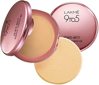Lakme 9 to 5 Primer + matt powder foundation, ivory cream, long -lasting coverage, masks fine lines and imperfections, 9 g.. DIAYTAR NIGERIA: Transforming how Nigerians shop with our vast selection and nationwide delivery.