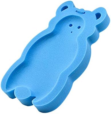 Baby non non-slip bath support, sponge bath cushion for infants and newborns, universal portable bath net (blue).. DIAYTAR NIGERIA: Where every shopping need is met with affordable prices and timely delivery.