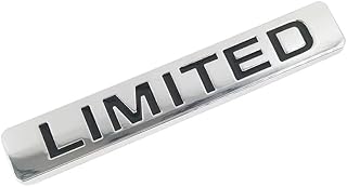 Soldot Limited Badge 3D metal sticker for bodywork, tailgate, rear bone aeron and car (black).. Discover shopping reimagined with DIAYTAR NIGERIA's extensive catalog and 5-8 day delivery service.