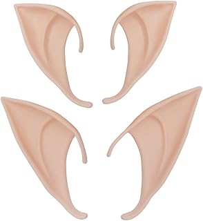 Richersty two pairs of masquerade masquerade fairy Halloween ears of Christmas party, light pink, 2.. Spend less, get more — that’s the DIAYTAR Nigeria promise.
