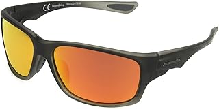 Flocked sunglasses orange mirror for men, dark gray crystal, 64 ", dark gray crystal, 64.. DIAYTAR NIGERIA brings the market to your fingertips with affordable prices and prompt delivery service.