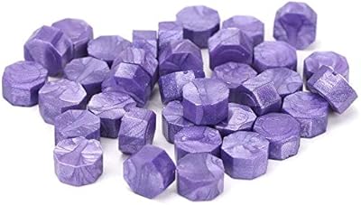 200 pieces eight wax seals to seal the wax, wedding, Christmas, invitation cards, letters, postcard envelopes, DIY crafts, purple, 2 pieces (200 tablets).. DIAYTAR NIGERIA connects you with thousands of products at competitive prices, delivered within a week.