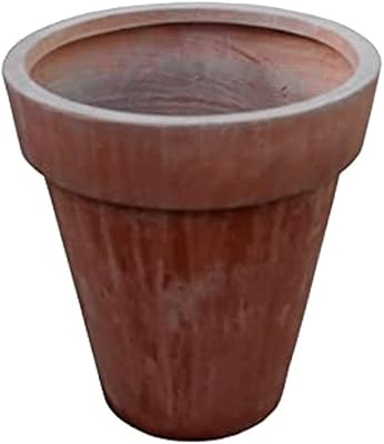 Fibrociment pottery pot of the Dubai Garden Center.. DIAYTAR NIGERIA transforms online retail with unbeatable prices and consistent delivery timeframes.