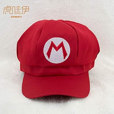 Luigi hat design costume of the Gaushi Super Mario brothers (Red).. DIAYTAR NIGERIA combines extensive product options with budget-friendly prices, delivered in 5-8 days.