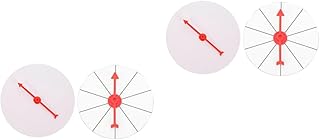 Toyvian 4-piece Turning Turning Toutle Toy for children's party supplies for children educational toys for children Fortune wheel wheel wheel wheelbarm drawing wheel wheel rotating tray.. Experience the ease of modern shopping with DIAYTAR NIGERIA's diverse marketplace delivered promptly.
