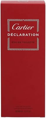 Cartier declaration for men toilet water in limited edition spray, 3.4 oz.. DIAYTAR NIGERIA brings the market to your fingertips with affordable prices and prompt delivery service.