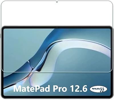 Ultra transparent tight glass screen protector resistant to bubbles compatible with Huawei Mate Pad Pro 12.6 (2021).. Get more, save more — only on DIAYTAR Nigeria.