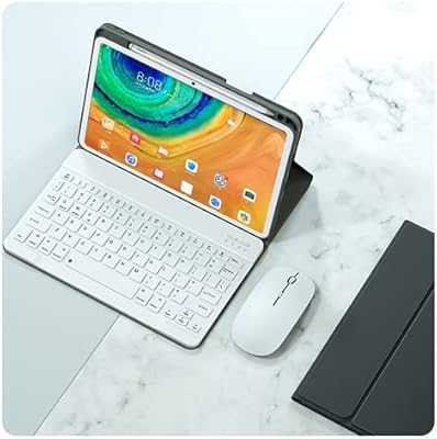 Case for keyboard vegechili with mouse for matt pad 11 2021, detachable keyboard [integrated-old-STYLO holder] Superior quality folio support cover with stickers for arabic keyboard (black).. Your digital shopping companion, DIAYTAR NIGERIA offers unmatched value with nationwide shipping.