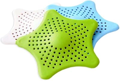 3 pieces of star-shaped sink, sink filter hairdryer, kitchen sink, shower hairdryer, bathroom sink filter (3 colors).. DIAYTAR NIGERIA brings the nation's largest product catalog to your doorstep at prices you'll appreciate.