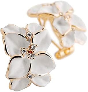 A pink gold plated jewelry set dotted with Austrian crystal stones, composed of a chain, a rose -shaped ring and enamel stone earrings... Need it fast? DIAYTAR Nigeria ships in just 5 to 8 days nationwide.