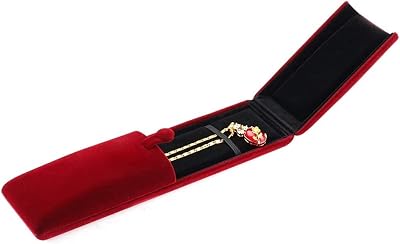 Velvet gift box for necklaces, bracelets, chains, earrings and jewelry display for engagement (long chain box).. Discover endless shopping possibilities at DIAYTAR NIGERIA, with budget-friendly prices and reliable delivery.