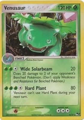 Pokémon Venusaur Pop Rare Promo Holo 120 Hp 6 17 Promos.. Shop without limits at DIAYTAR NIGERIA and receive your purchases at budget prices within the week.