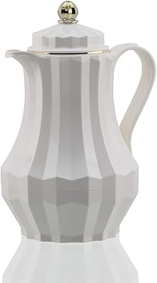 Thermos RS-1313 Thermos with pink tea, 1 liter, white.. Experience convenient online shopping on DIAYTAR Nigeria — wide selection and affordable delivery.