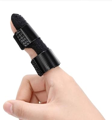 Finged finger at two -part trigger, aluminum adjustable splint for finger extension, straightening of arthritis, arthritis, relief of finger pain and arthritis.. DIAYTAR NIGERIA transforms dreams into deliveries with our affordable prices and 5-8 day shipping.