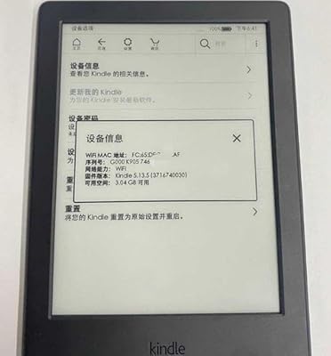 Smart AI - Real shooting without backlight 6 -inch ink screen Kindle 8th Kindle 6 e -Ink Liseuse with touch screen (only 8 used).. Great deals and fast delivery — the DIAYTAR Nigeria guarantee.