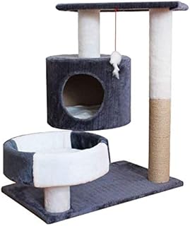 Antol Luxury Cat Tree Climbing Tour, Double House with Sisal Scratch Post, Toy Toy Balle for Chaton Activities, Furniture Tour for pets.. Discover endless shopping possibilities at DIAYTAR NIGERIA, with budget-friendly prices and reliable delivery.