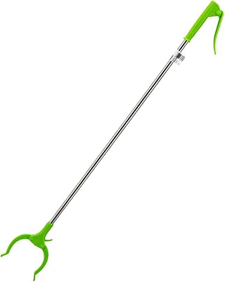 YQWHL litter tray, litter pliers, easy and durable transport for waste collection and working saving, green, 2CS.. DIAYTAR NIGERIA brings online shopping to every Nigerian with affordable prices and reliable shipping.