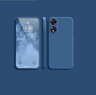 Silicone shell for OPPO Reno 8T 5G, Liquid gel shock absorption shell with soft microfiber lining, MINCI anti-shock rigid protective cover for Oppo Reno 8T (Blue).. DIAYTAR NIGERIA: Your partner in affordable online shopping with dependable delivery within 8 days.