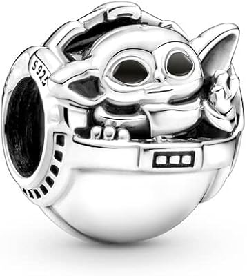 Pandora Meteor Crush Baby Yoda Grogu and cradle bracelet for women, Sterling 925 silver, silver, cubic zirconia.. Shop smarter with DIAYTAR NIGERIA's comprehensive catalog and budget-friendly 5-8 day delivery.