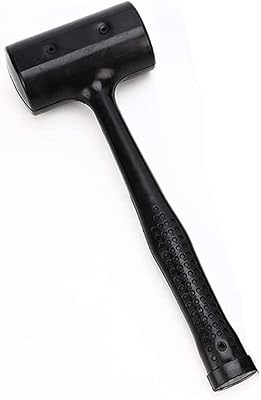 Faruta hammer, rubber hammer absorbing shocks to glue ceramic tiles in the outdoor box, road engineering, direct delivery.. Shop with confidence at DIAYTAR NIGERIA, offering extensive product variety with nationwide delivery.