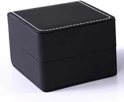 Unique Lit Log Watch Box PU Tensry, portable organizer for men and women, travel jewelry box, black.. DIAYTAR NIGERIA: Your partner in affordable online shopping with dependable delivery within 8 days.