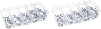 Clispeed 100 pieces of carbon lake fishing hook in texas carbon large platform crank ocean boat for hooks of steel steel silver belly.. Shop smart, shop DIAYTAR - Nigeria's most affordable e-commerce platform with nationwide delivery.