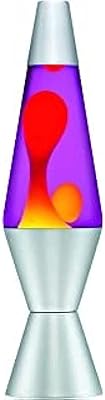 Lava classic lava lamp, 18.5 inches, purple/yellow.. Make every purchase count with DIAYTAR Nigeria — shop smart, shop fast.