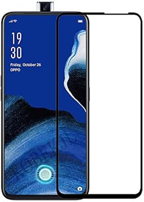 Screen protector in 9D tempered glass with a hardness of 9 for Oppo Reno 2F, anti-scratch and without bubbles for Oppo Reno 2F, Black.. DIAYTAR NIGERIA brings a world of products to your fingertips with affordable prices and quick delivery.