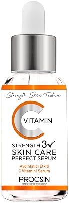 Perfect Procsa Skin Care serum - Plant -based technology - Vitamin C - 20 ml. / 0.67 oz. - Force 3 - Resistant skin texture.. DIAYTAR NIGERIA: Connecting Nigerians with affordable products through our expansive e-commerce platform.