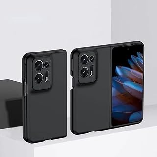 Mat Gartarn Mat Rigid Protection case Compatible with Oppo Find N2 5G, 360 degree foldable plastic rubber shell (black).. Nigeria's favorite online shopping platform, DIAYTAR offers unbeatable prices and delivery within a week.