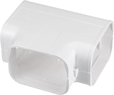Patikil 6 \ "Decorative PVC line cover, Tubes pieces in T Tobes, Accessories for air conditioner, central heat pump ac, white.. DIAYTAR NIGERIA transforms desires into deliveries with our affordable prices and dependable shipping.