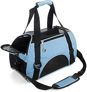 Foldable and comfortable transport bag Zen Sun, approved by airlines, for cats, kittens, dogs and puppies (small blue).. Shop for everything you need at DIAYTAR NIGERIA, with budget-friendly prices and quick delivery.