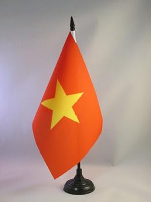 Flag Vietnam Table Flag 5 "X 8" Bureau.. DIAYTAR NIGERIA redefines convenience with our vast product selection and swift nationwide delivery.
