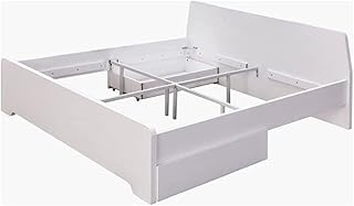 Home Box Eskim bed, King size 190.6 x 209.2 ", white color.. Elevate your shopping experience with DIAYTAR NIGERIA's vast catalog and budget-friendly options.